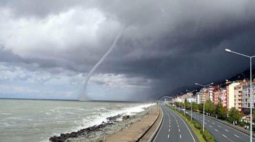Rize'de hortum dehşeti