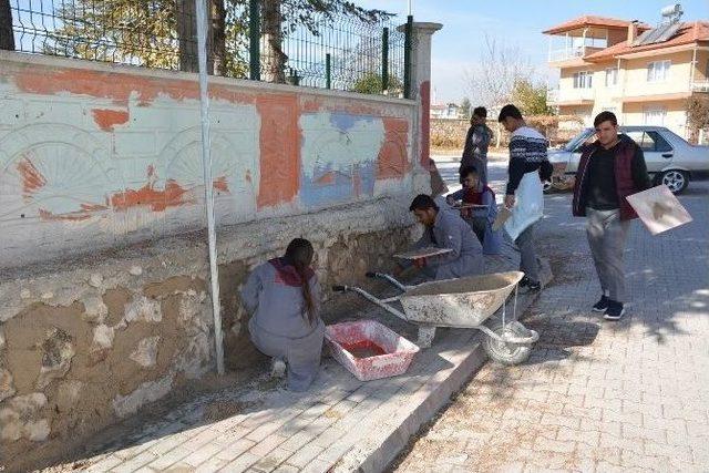 İnşaat Bölümü Öğrencileri Uygulama Yaptı