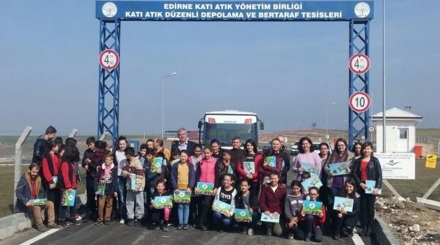 Katı Atık D&uuml;zenleme Ve Bertaraf Tesislerini Gezdiler