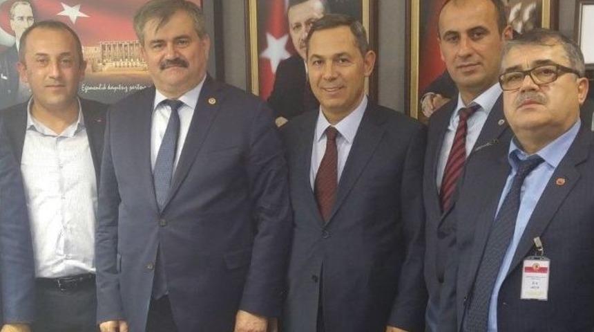 Başkan Uysal, Ankara&rsquo;da Temaslarda Bulundu