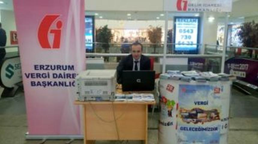 Palerium Avm’de Kira Gelirleri Beyanname Kabul Stantı Açıldı