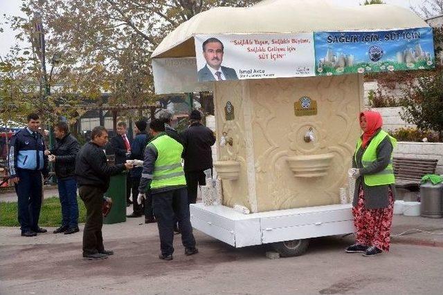 Bigadi&ccedil;&rsquo;in &Ccedil;eşmelerinden S&uuml;t Akıyor 2