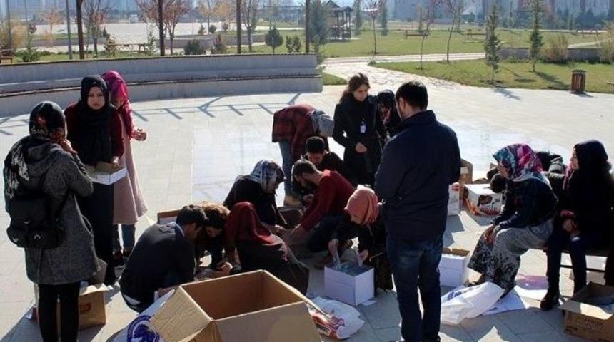 Km&uuml;, &Ouml;ğrencilerinden K&ouml;y Okullarına Anlamlı Destek