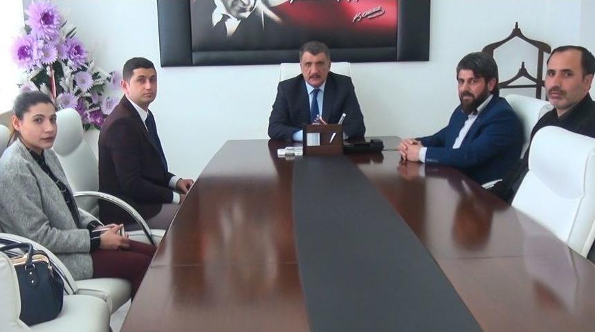 Battalgazi Esnaf Ve Sanatkarlar Odası Y&ouml;netimi, Başkan G&uuml;rkan&rsquo;ı Ziyaret Etti