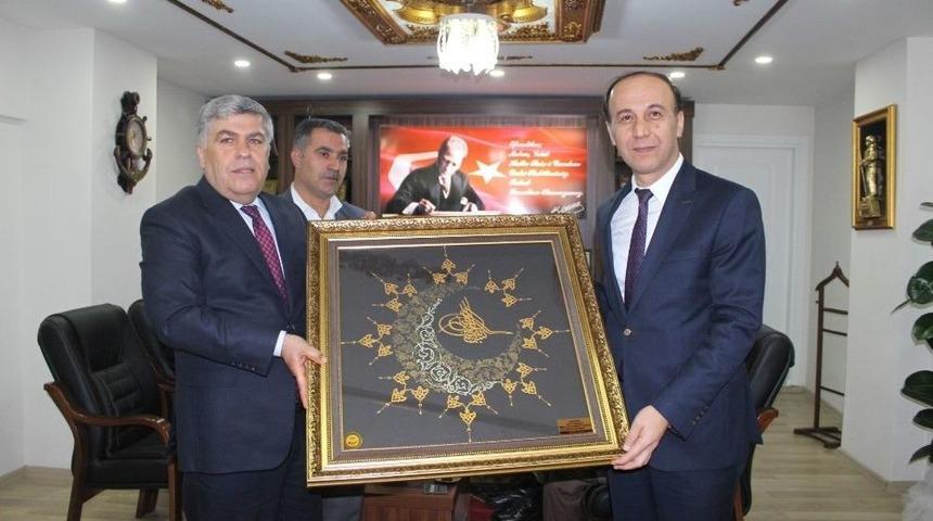 Vali Erin&rsquo;den Yeni Adıyaman Esnaf Ve Sanatkarlar Kredi Ve Kefalet Kooperatifi Odası&rsquo;na Ziyaret