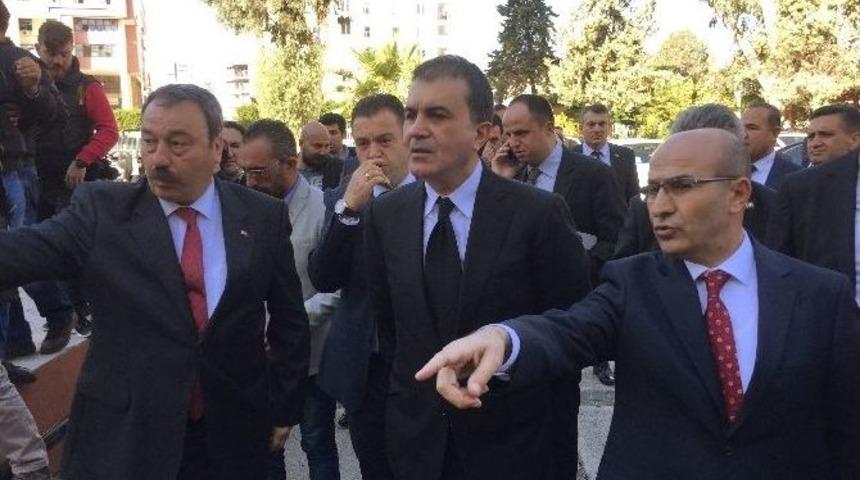 Bakan &Ccedil;elik Ve Albayrak Patlama Yerinde İncelemelerde Bulundu