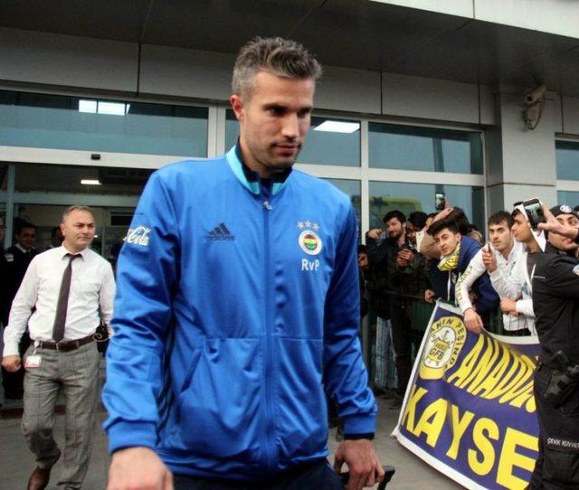 Fenerbahçe Kafilesi Kayseri’de