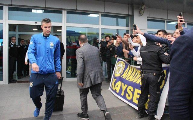 Fenerbahçe Kafilesi Kayseri’de