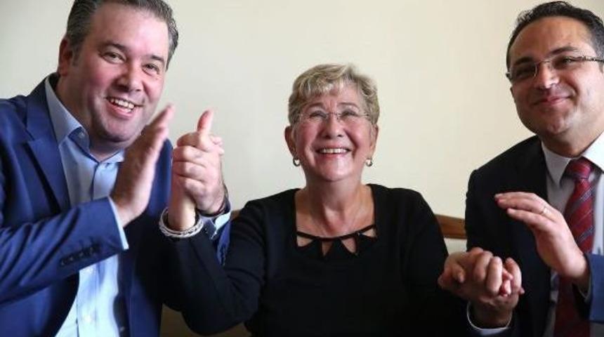 İki Başkandan, &Ouml;ğretmenlerine Ortak Ziyaret