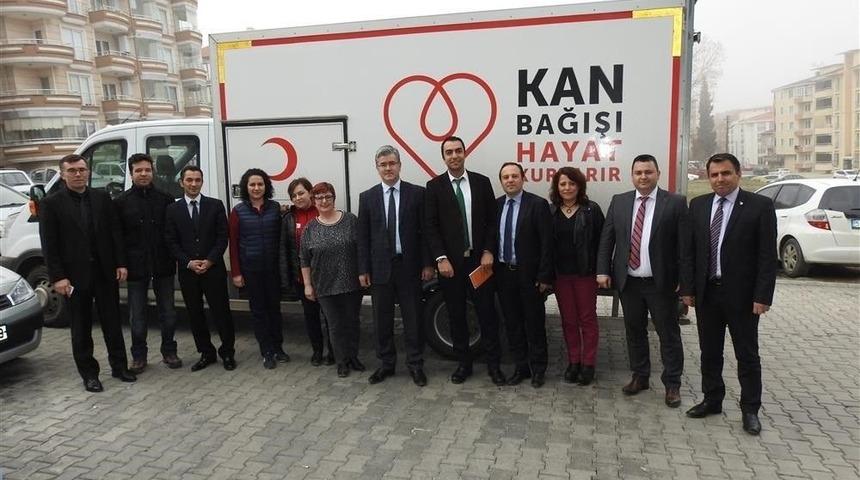 Tekirdağ İl Sağlık M&uuml;d&uuml;rl&uuml;ğ&uuml; Personeli Kan Bağışında Bulundu