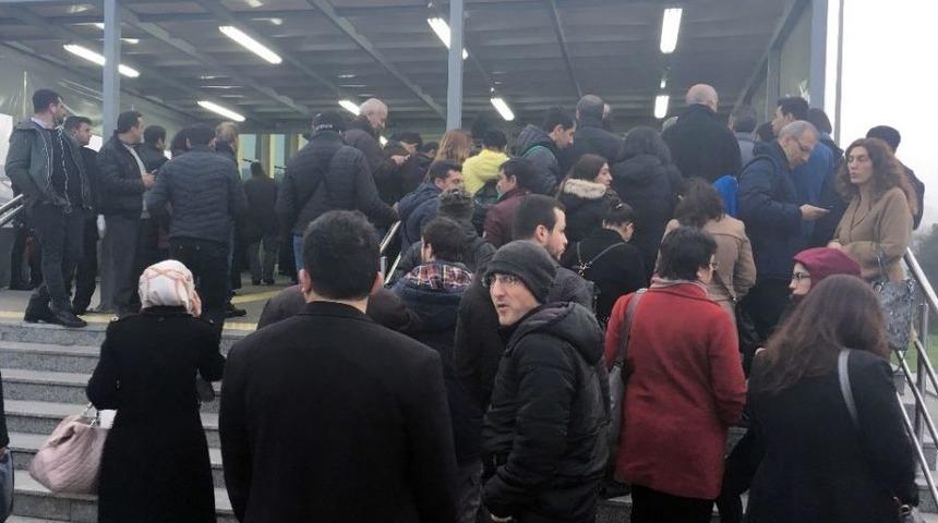 Marmaray&rsquo;da Sis Yoğunluğu