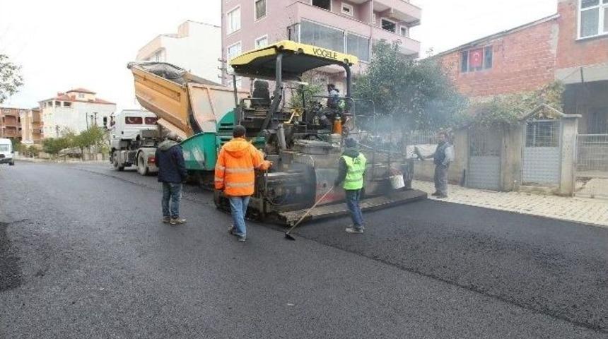 Gebze&rsquo;de Asfalt &Ccedil;alışmaları Hız Kesmiyor