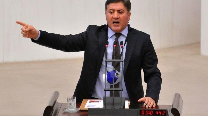 Chp&rsquo;li Vekilden Tbmm Genel Kurulunda K&uuml;rs&uuml;de Maskeli Eylem