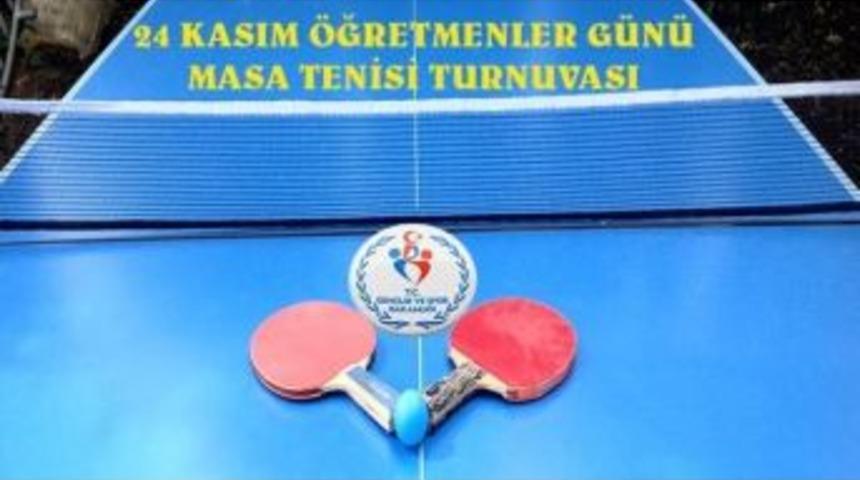 Aydın&rsquo;da &Ouml;ğretmenler İ&ccedil;in Masa Tenisi Turnuvası D&uuml;zenlenecek
