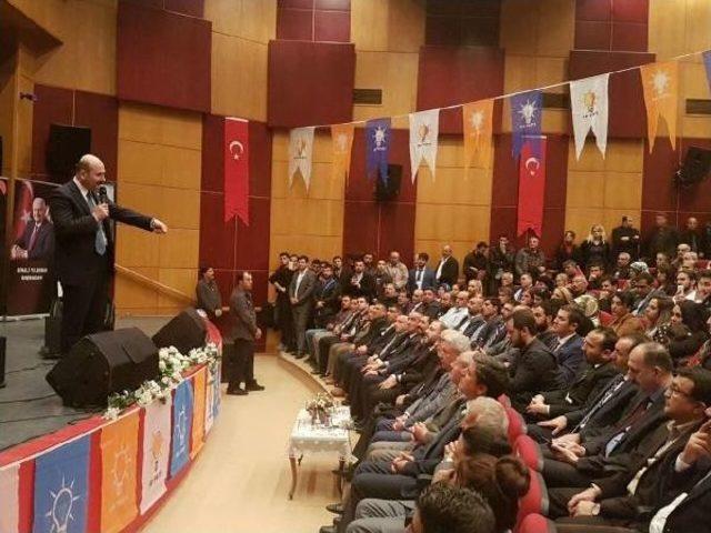 İçişleri Bakanı Soylu, Tunceli'de Esnaf Ziyareti Yaptı (2)