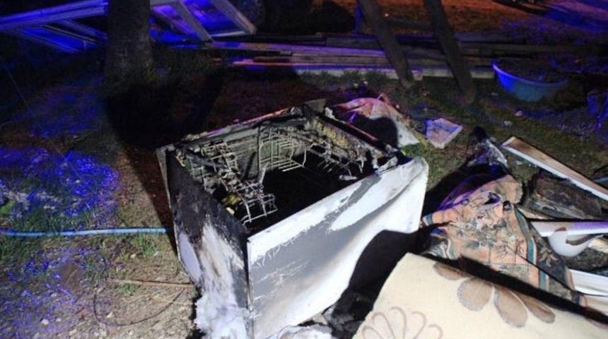 Bulaşık Makinesi Patladı: 1 Yaralı