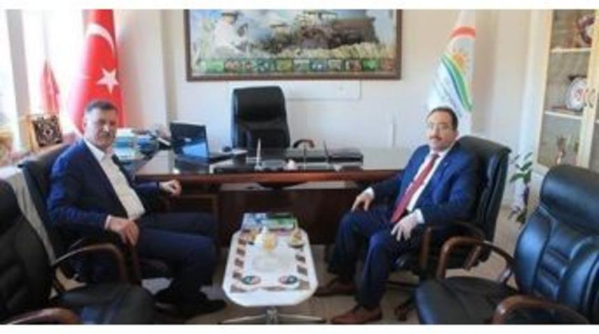 Başkan Duymuş’tan İl Gıda Tarım Ve Hayvancılık Müdürlüğüne Ziyaret