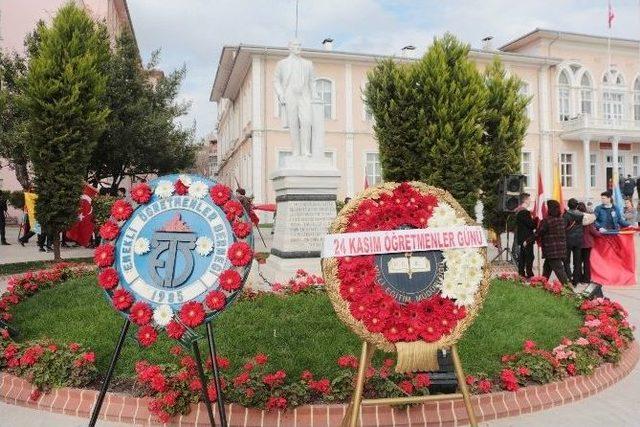 Tekirdağ’da Öğretmenler Günü Kutlaması