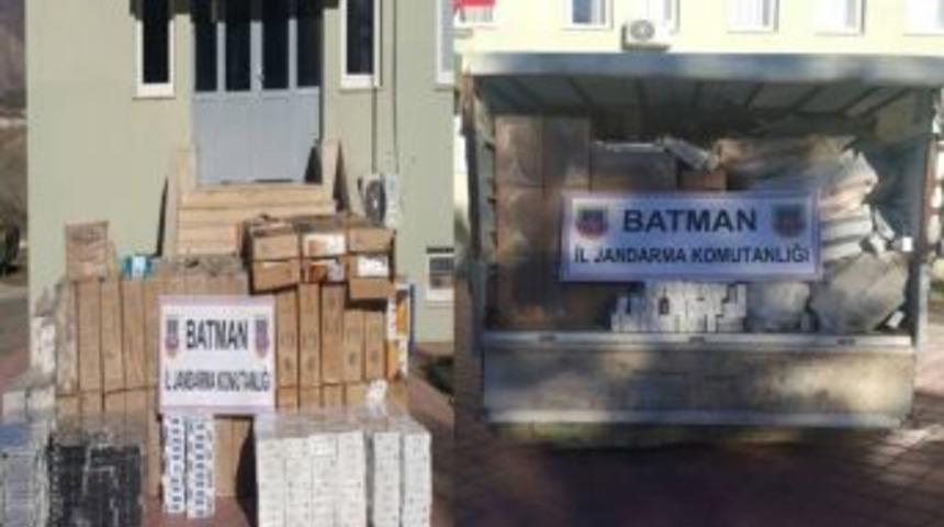 Batman’da 74 Bin 617 Paket Kaçak Sigara Ele Geçirildi