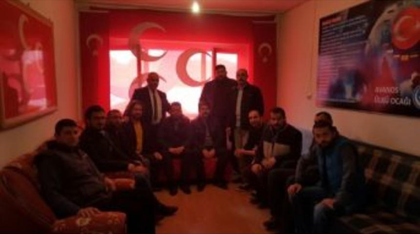 Ak Parti Avanos Teşkilatı Mhp İl&ccedil;e Başkanlığını Ziyaret Etti