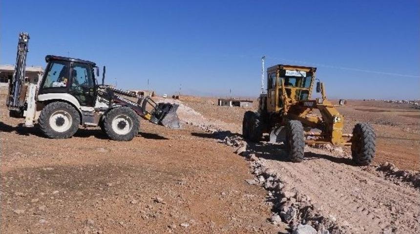 Haliliye Belediyesinde Yol Yapım &Ccedil;alışmaları Son S&uuml;rat