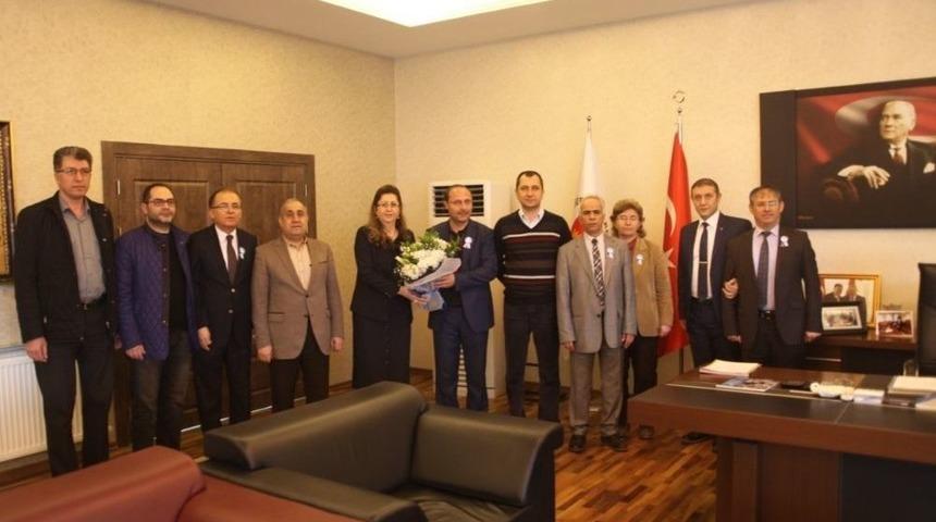 Defterdar Ercoşman, Ntso&rsquo;yu Ziyaret Etti