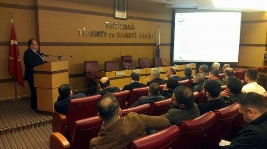 İkram Sekt&ouml;r&uuml;ne Ait İşletmelere Y&ouml;nelik Bilgilendirme Toplantısı