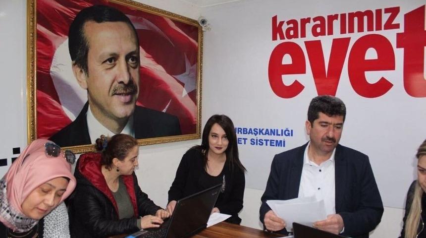 Nazilli Ak Parti &lsquo;evet&rsquo; İ&ccedil;in Sahaya İndi