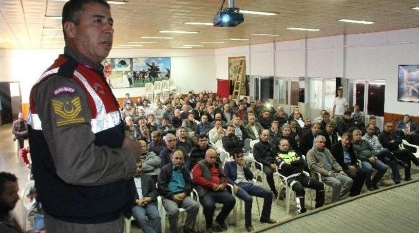 Fethiye&rsquo;de Jandarmadan Servis Şof&ouml;rlerine Seminer