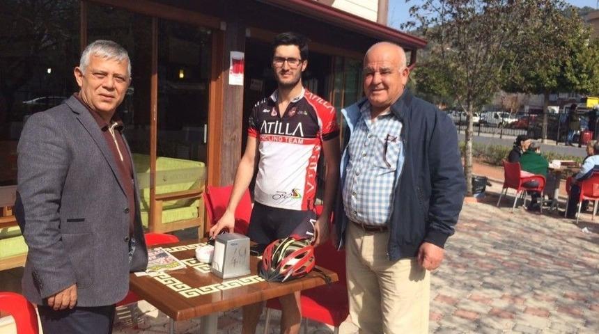 Sivaslı Bisiklet&ccedil;inin Yolu Ortaca&rsquo;dan Ge&ccedil;ti