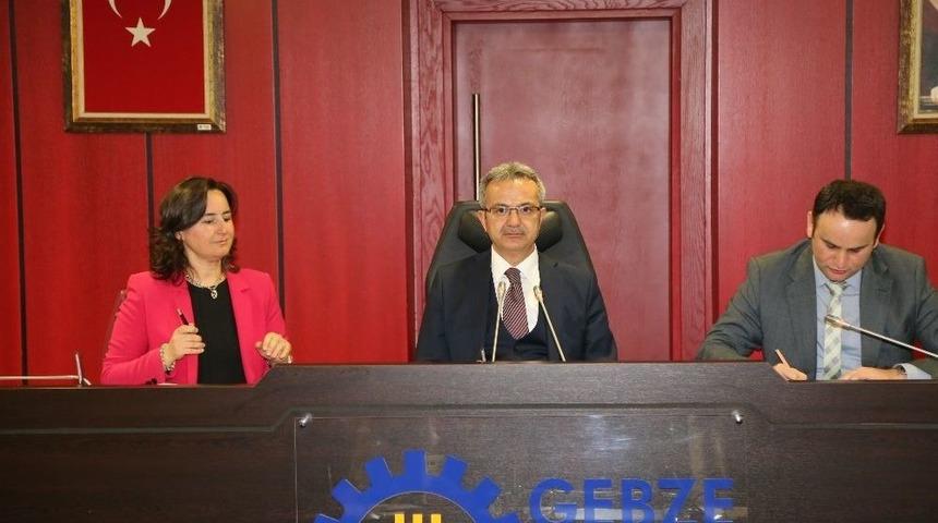Gebze Belediyesi Mart Ayı Meclisi Yapıldı