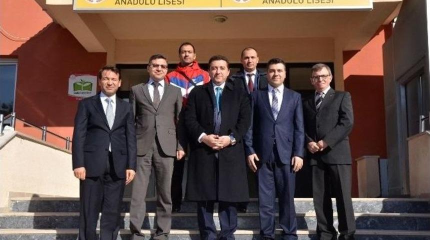 Başkan Bakıcı &Ouml;ğretmenleri Ziyaret Etti