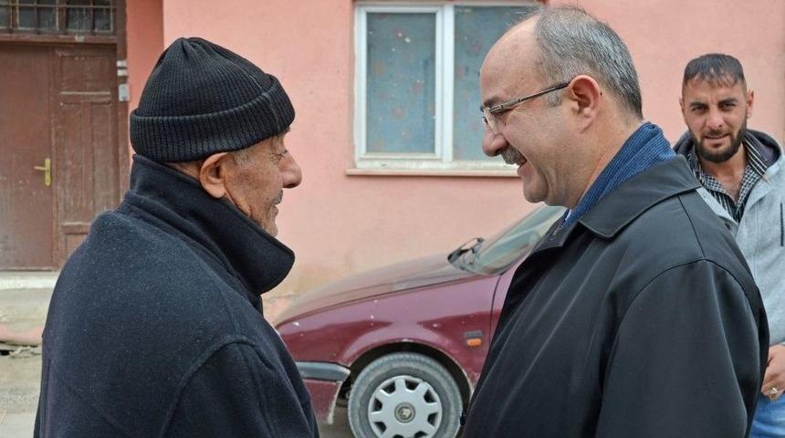 Başkan G&uuml;lc&uuml;oğlu Vatandaşlarla Buluşmaya Devam Ediyor
