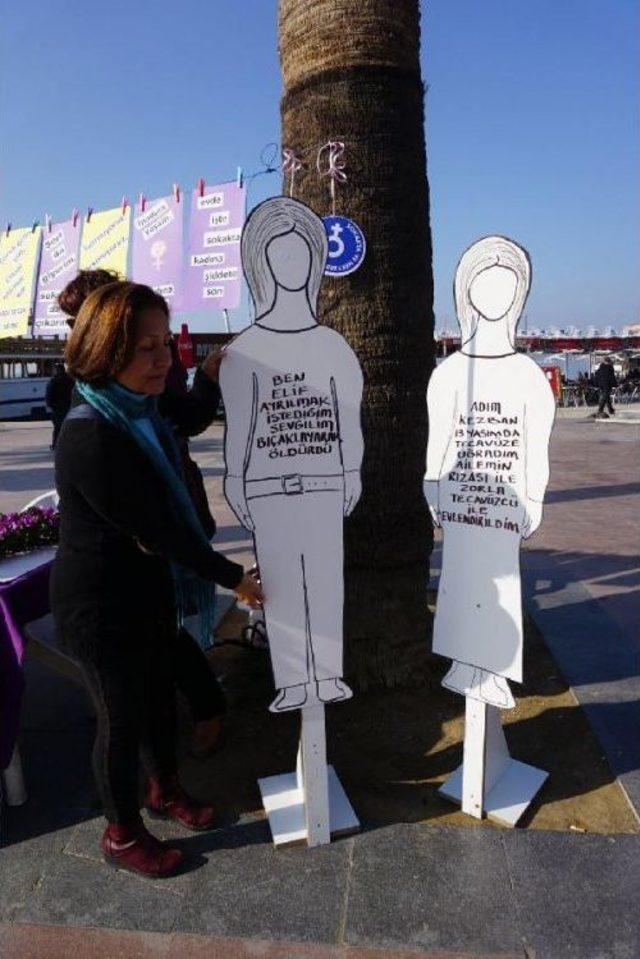 Ayvalık'ta Kadın Danışma Evi Için Imza Kampanyası