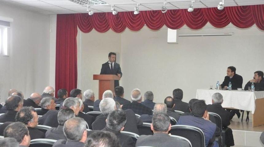 Kaymakam D&uuml;ndar, İkinci Kez Muhtarlarla Bir Araya Geldi