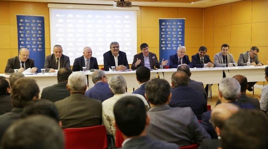 Başkan T&uuml;rel, Muhtarlarla Buluştu