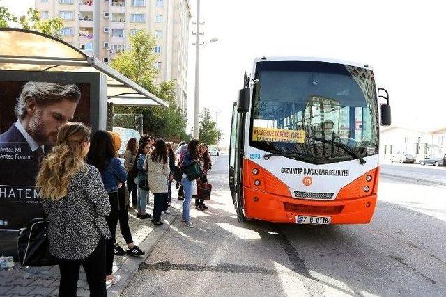 Gaziantep’te Otobüs Beklemeye Son