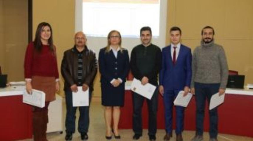 Ne&uuml; Fak&uuml;lte Birincilerine Y&ouml;k&rsquo;ten Kutlama Belgesi