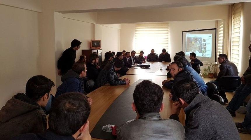 Adilcevaz&rsquo;da &Ccedil;ift&ccedil;ilere Meslek Edindirme Kursları