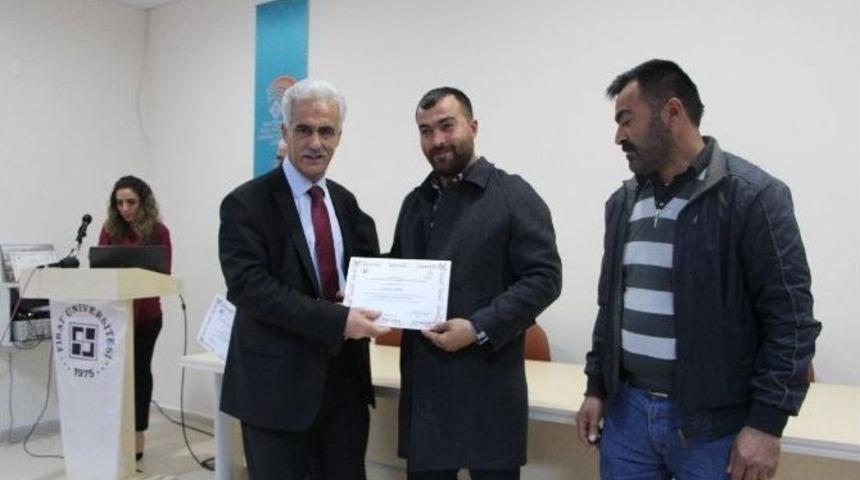 Elazığ&rsquo;da Tavuk Yetiştiricisi Kursiyerine Sertifikaları Verildi
