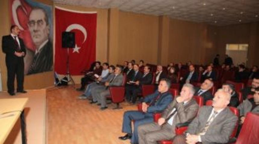 Hakkari &Uuml;niversitesinde &ldquo;iş Sağlığı Ve G&uuml;venliği&rdquo; Semineri