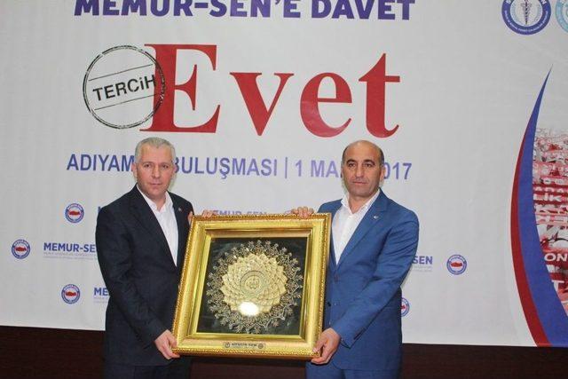 ’memur-sen’e Davet Tercih Evet’ Konulu Konferans Düzenlendi