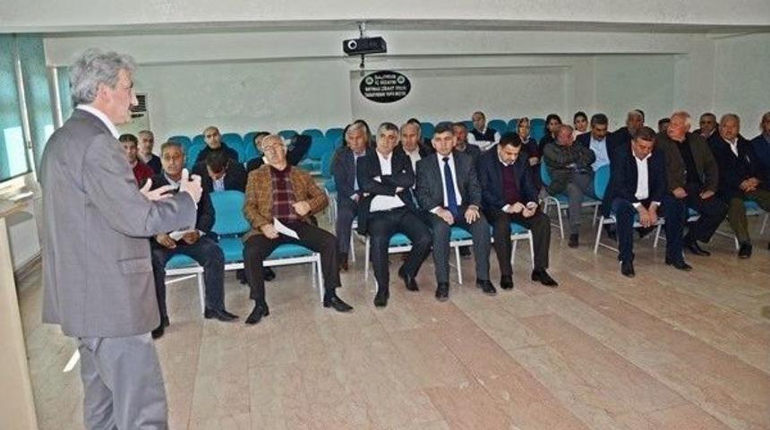 Batman&rsquo;da Nitratlı G&uuml;brelerin Kullanımı İle İlgili Toplantı Yapıldı