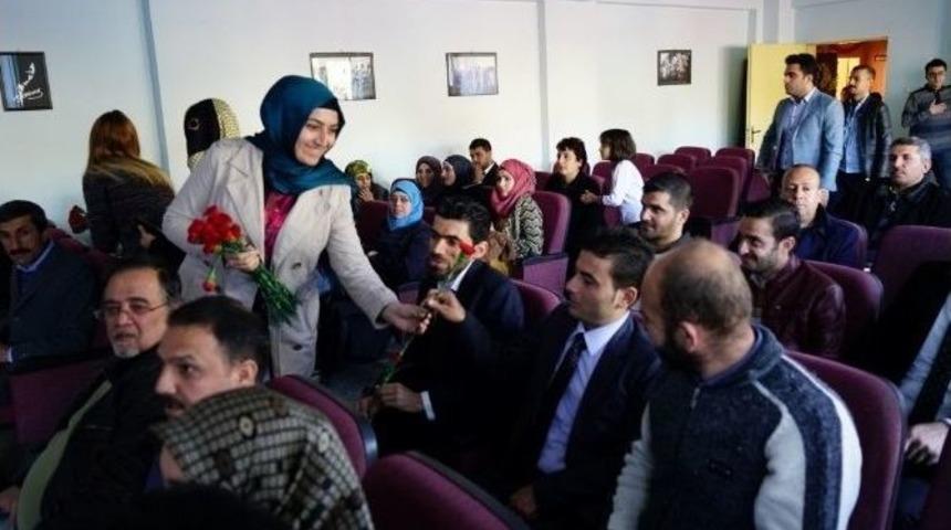 Adıyaman Belediyesi, Savaş Mağduru &Ouml;ğretmenleri Unutmadı