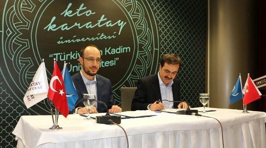 Kto Karatay &Uuml;niversitesi İle M&uuml;siad Arasında Protokol