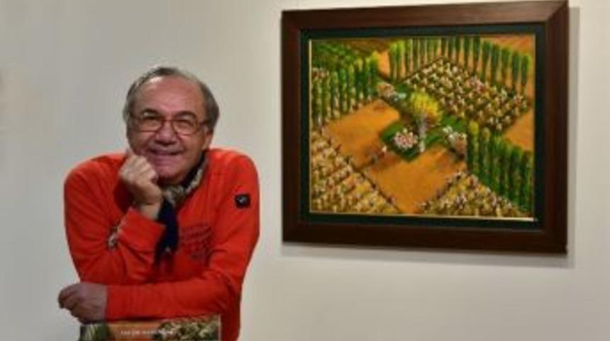 Denizlili &Uuml;nl&uuml; Ressam Hemşehrileriyle Buluşuyor