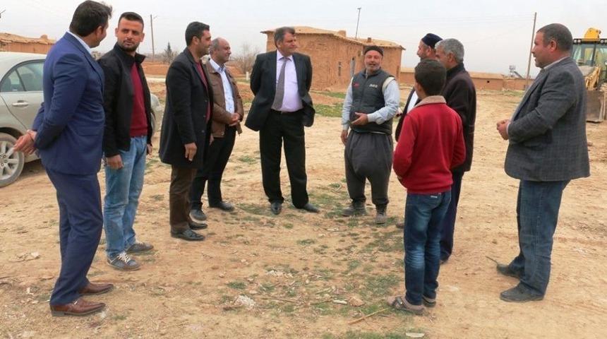 Ak&ccedil;akale&rsquo;de Yol &Ccedil;alışmaları Denetlendi