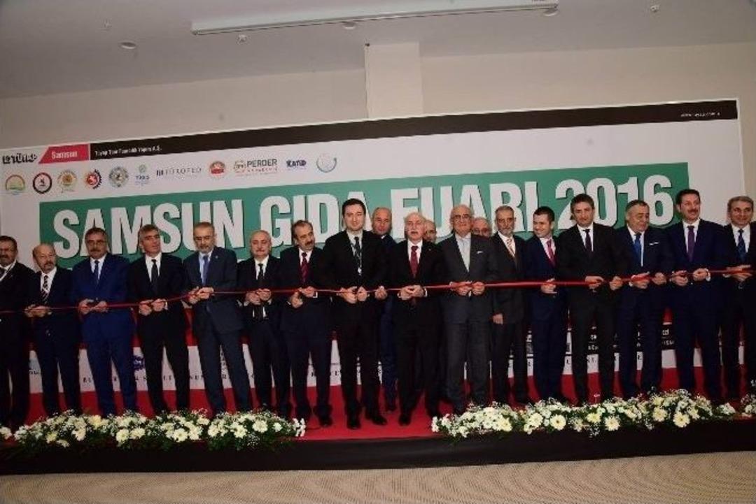 Samsun Gıda Fuarı 2016 A&ccedil;ıldı
