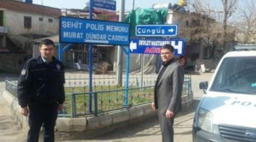 Şehit Polis Murat D&uuml;ndar Adı &Ccedil;ermik&rsquo;te Yaşayacak