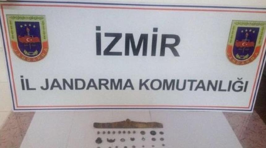 İzmir'de Tarihi Eser Operasyonu